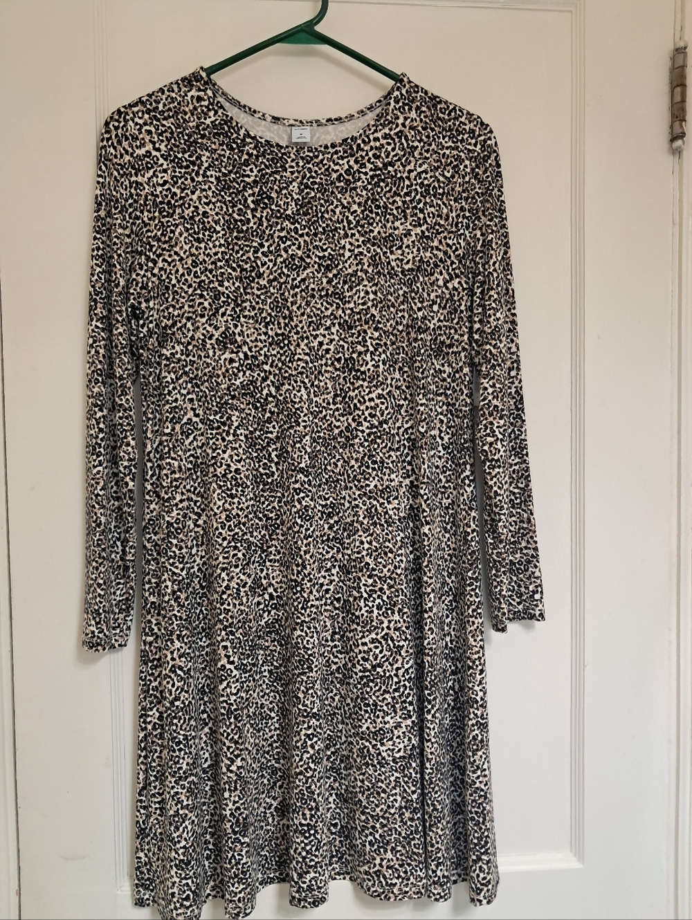 New leopard print swing dress Women's Medium